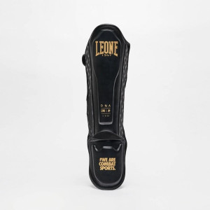 Protège-tibias Leone | Noir | DNA Full Protection