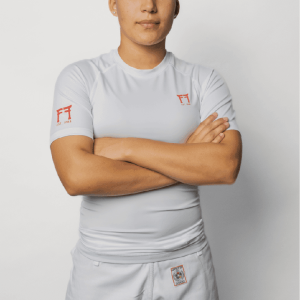 Rashguard Fighting Films | Blanc | Manches Courtes