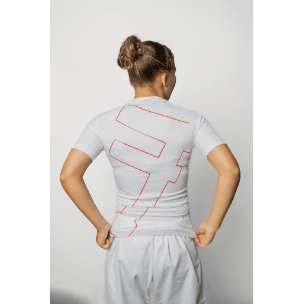 Rashguard Fighting Films | Blanc | Manches Courtes