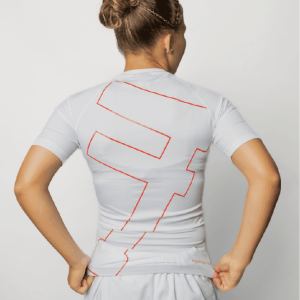 Rashguard Fighting Films | Blanc | Manches Courtes