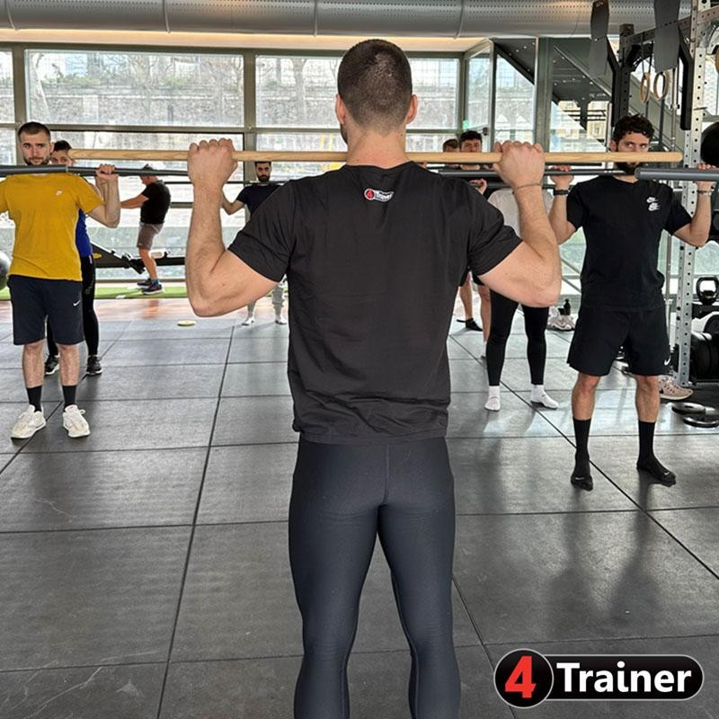 Barre Technique Haltérophilie 4TRAINER | Bois | 150cm