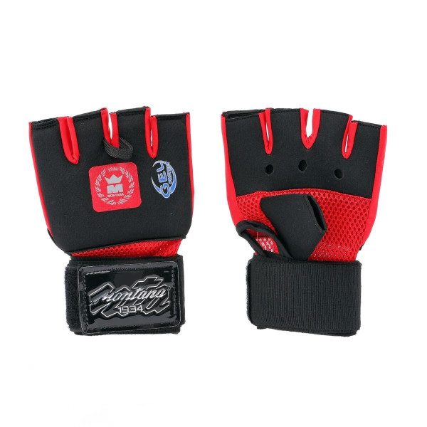 Sous-gants Montana Gel Protect | Noir et Rouge | Montana Gel Shock