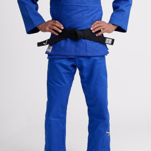Pantalon de Judo Ippon Gear - Bleu - approuvé IJF