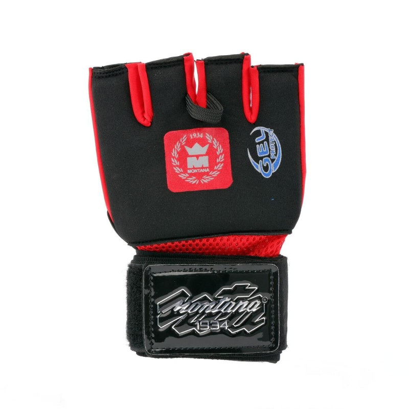Sous-gants Montana Gel Protect | Noir et Rouge | Montana Gel Shock