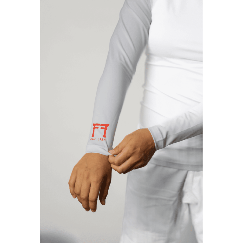 Rashguard Fighting Films | Blanc | Manches Longues
