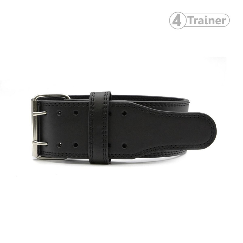 Ceinture Force Haltérophilie 4TRAINER | Noir | Cuir