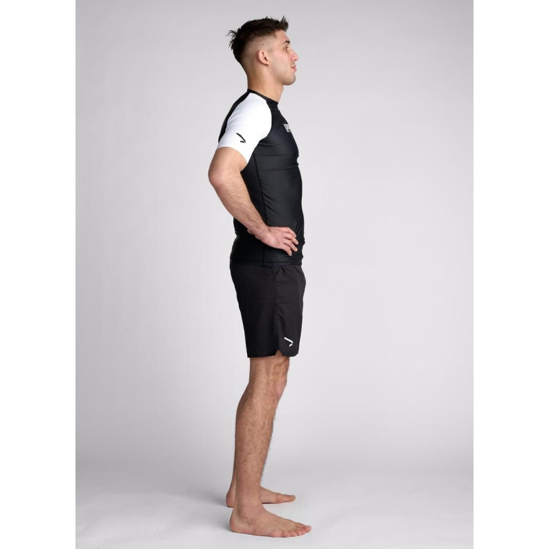 Rashguard approuvées par l'IBJJF - Rashguard Ippon Gear Blanc - Compétition