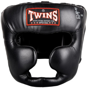 Casque de Boxe - Twins - Noir - Protection Renforcée