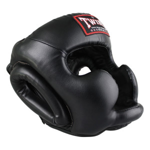 Casque de Boxe - Twins - Noir - Protection Renforcée