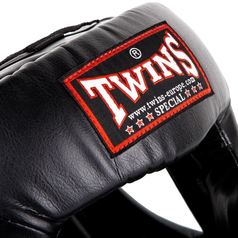 Casque de Boxe - Twins - Noir - Protection Renforcée