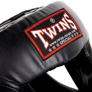 Casque de Boxe - Twins - Noir - Protection Renforcée