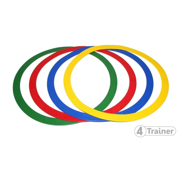 Cerceaux d'entraînement 4TRAINER | Anti-dérapants | Lot 8