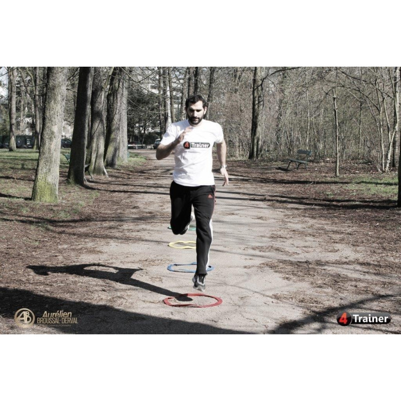 Cerceaux d'entraînement 4TRAINER | Anti-dérapants | Lot 8