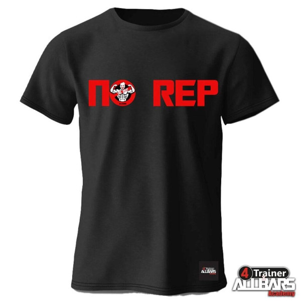 T-Shirt 4TRAINER | Noir | NO REP x ALLBARS