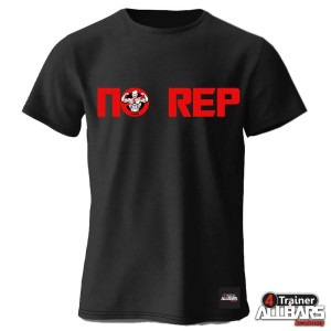 T-Shirt 4TRAINER | Noir | NO REP x ALLBARS