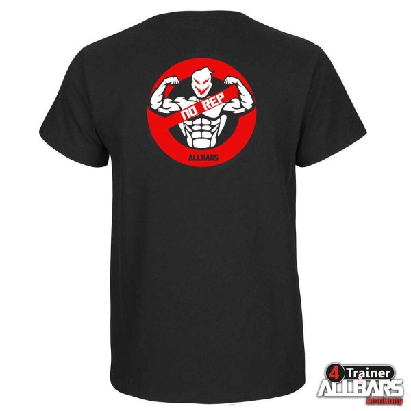 T-Shirt 4TRAINER | Noir | NO REP x ALLBARS