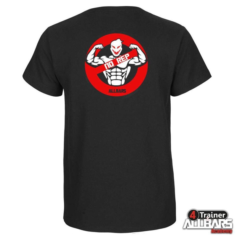 T-Shirt 4TRAINER | Noir | NO REP x ALLBARS