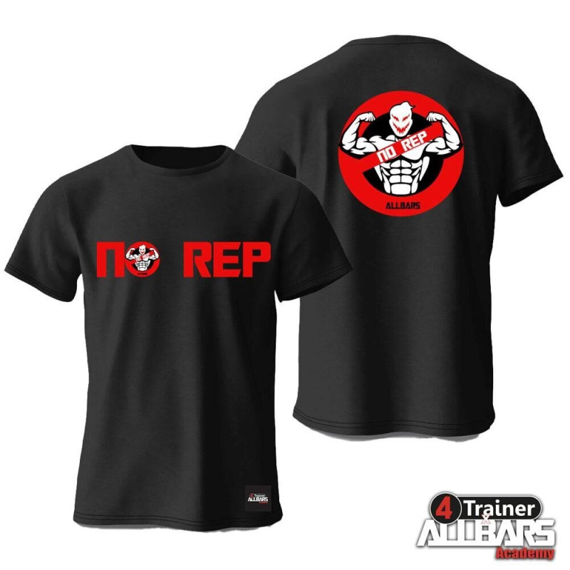 T-Shirt 4TRAINER | Noir | NO REP x ALLBARS