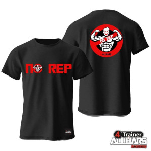 T-Shirt 4TRAINER | Noir | NO REP x ALLBARS