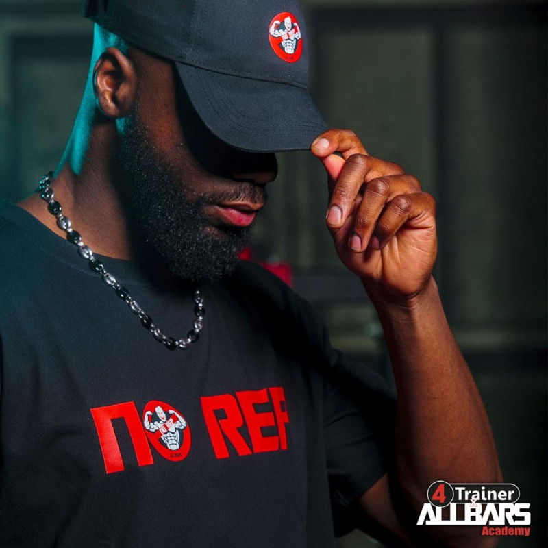 T-Shirt 4TRAINER | Noir | NO REP x ALLBARS