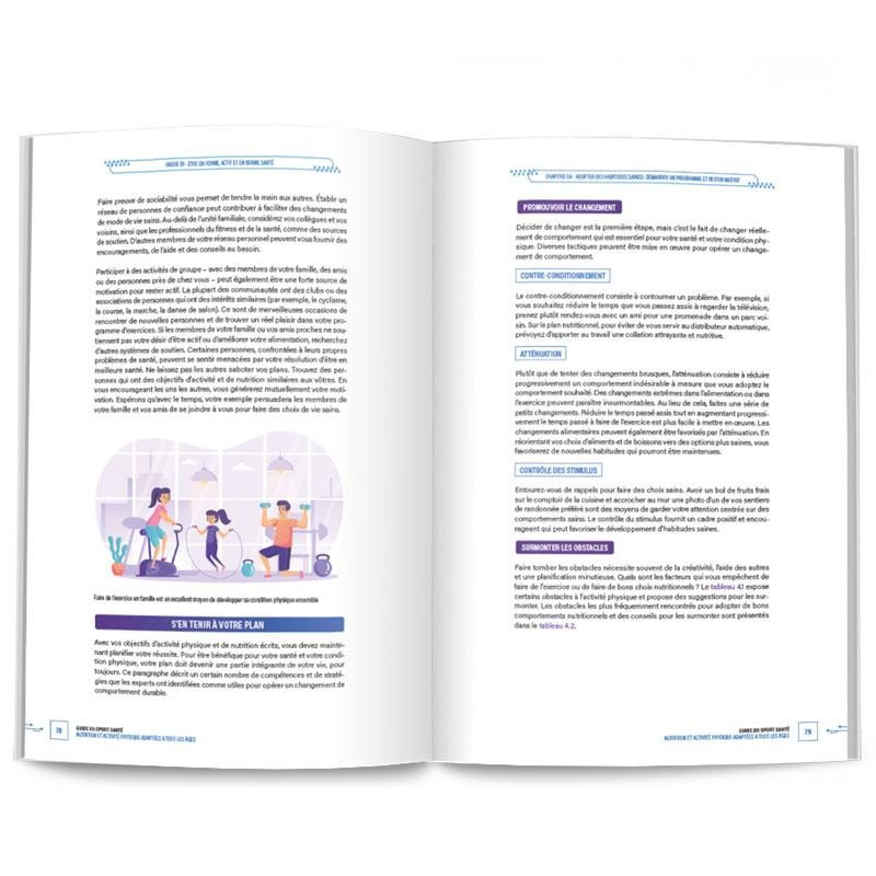 Livre Guide du Sport Santé 4TRAINER | Référence ACSM Activité Physique