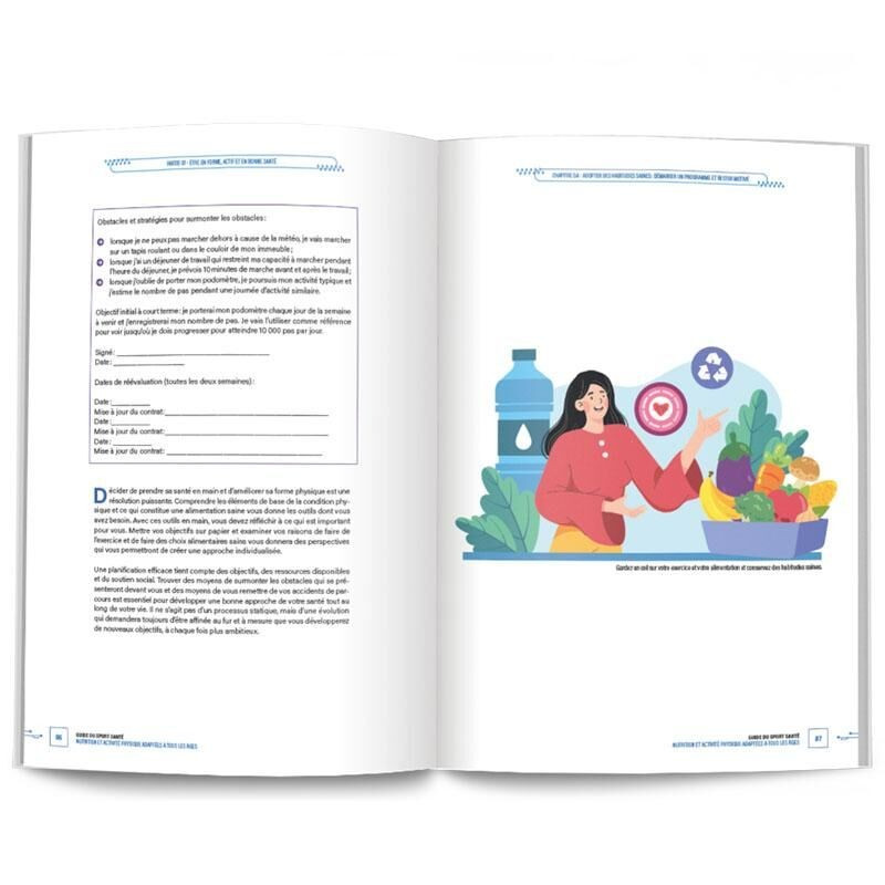 Livre Guide du Sport Santé 4TRAINER | Référence ACSM Activité Physique