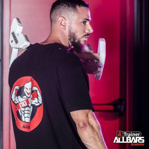 T-Shirt 4TRAINER | Noir | NO REP x ALLBARS