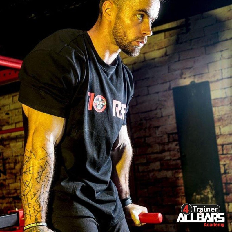 T-Shirt 4TRAINER | Noir | NO REP x ALLBARS