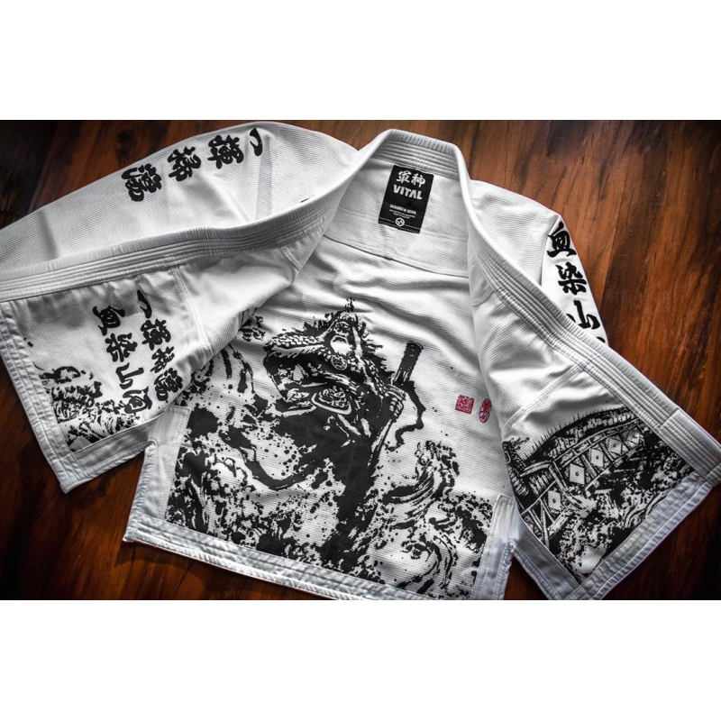 Kimono JJB Vital - Gunshin - Blanc