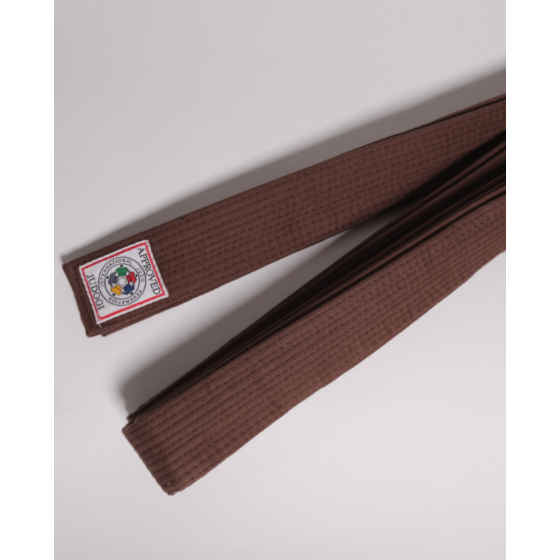 Ceinture Marron de Judo - Approuvée IJF - Fighting Films