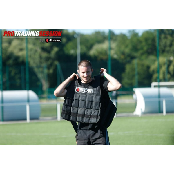 Gilet Lesté 10 kg | 20 lests amovibles | 4Trainer