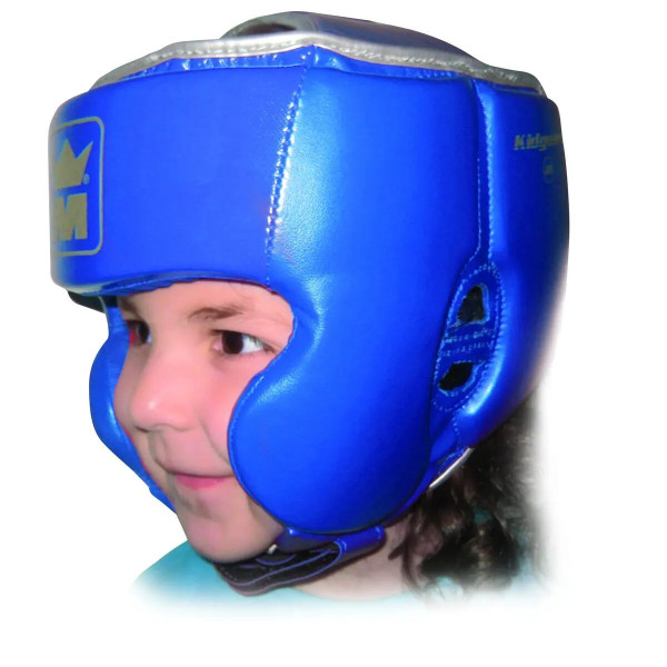 Casque de boxe enfant d'Initiation Montana | Bleu | KIDGUARD blue
