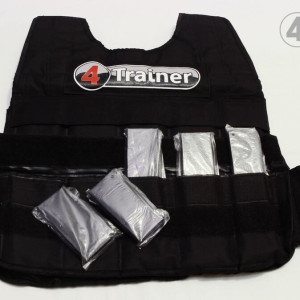 Gilet Lesté 10 kg | 20 lests amovibles | 4Trainer