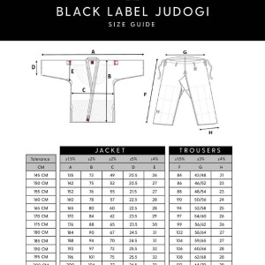 Kimono Judo Fighting Films | Noir | Black Label