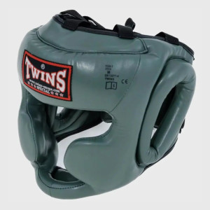 Casque de Boxe - Twins Special - Olive - Gamme Protection Renforcée