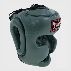 Casque de Boxe - Twins Special - Olive - Gamme Protection Renforcée