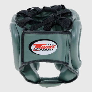 Casque de Boxe - Twins Special - Olive - Gamme Protection Renforcée