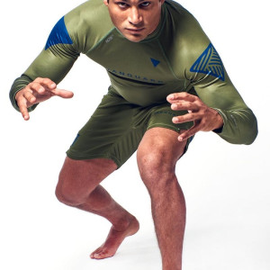 Short Grappling - Short Vanguard - Fightshort Vert Olive - DUOTONE ARMY
