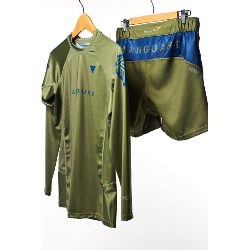 Short Grappling - Short Vanguard - Fightshort Vert Olive - DUOTONE ARMY