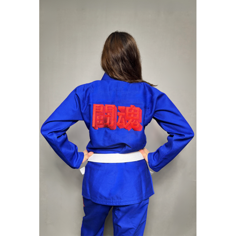 Kimono jjb - Kimono Fighting Films - Bleu - YOKAI - IBJJF