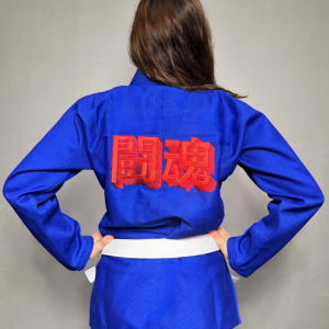 Kimono jjb - Kimono Fighting Films - Bleu - YOKAI - IBJJF