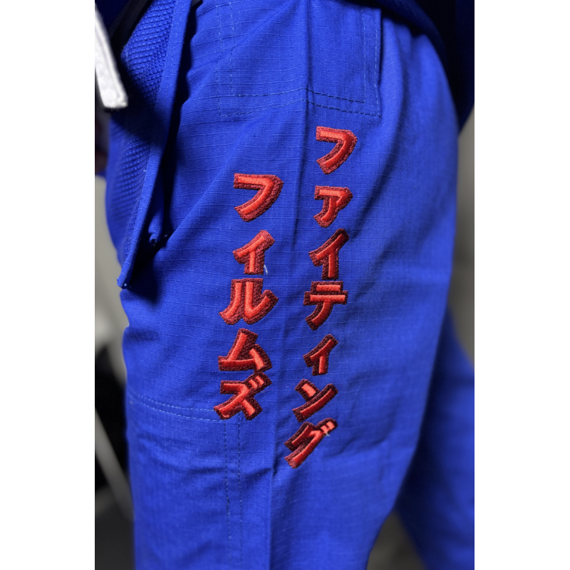 Kimono jjb - Kimono Fighting Films - Bleu - YOKAI - IBJJF