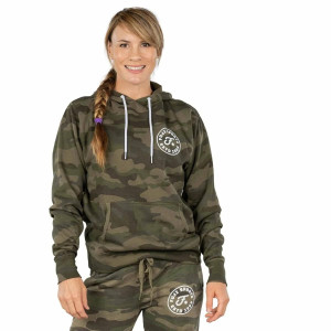 Hoodie Fuji Sports | Forest Camo | Femme