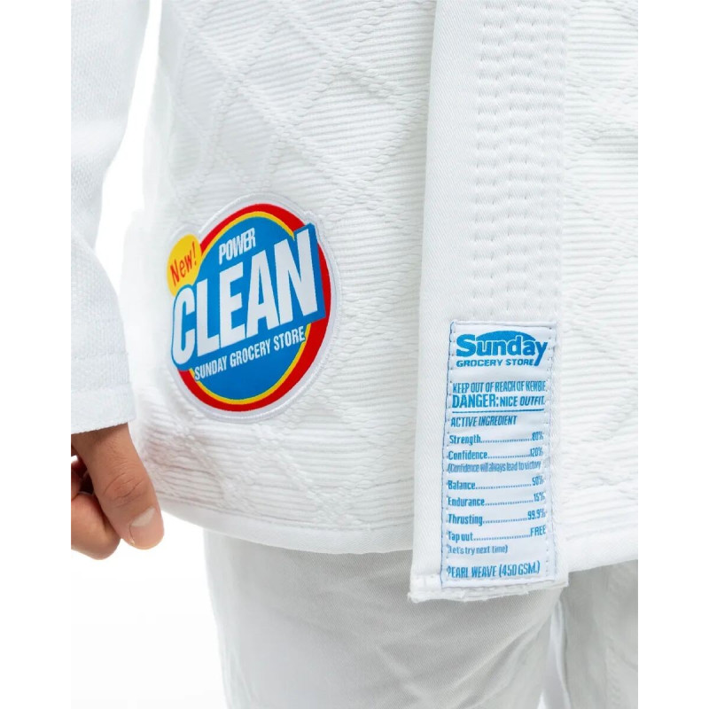 Kimono JJB - Sunday Grocery Store - Blanc - Clean