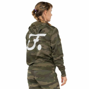Hoodie Fuji Sports | Forest Camo | Femme