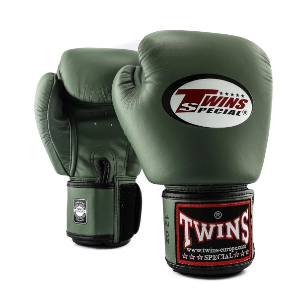 Gants de Boxe - Twins Special - Vert Khaki - BGVL 3