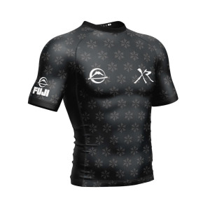 Rashguard - fuji - Noir - Xande Ribeiro