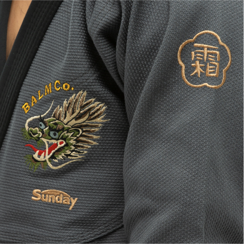 Kimono JJB - Sunday Grocery Store - Gris Graphite - Balm Collection Dragon