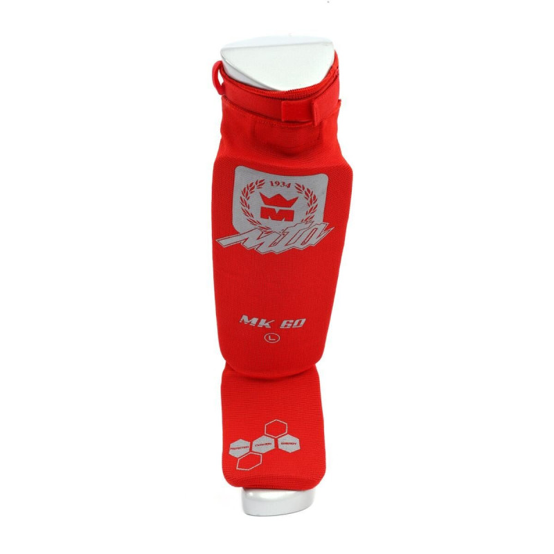 Protège-tibias Montana | Rouge | Montana MK60 Shin in step cotton red