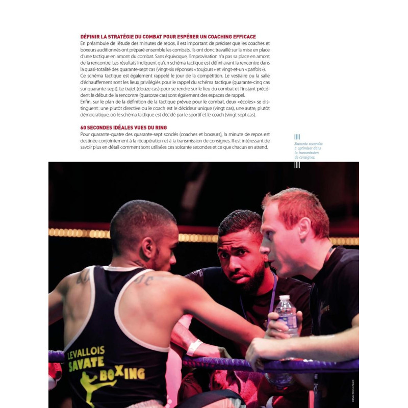 Livre Coaching Compétition 4TRAINER | Profilage Adaptation | Jérôme Huon Savate